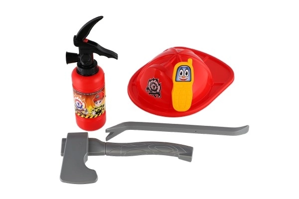 Feuerwehrhelm und Zubehör Set für Kinder