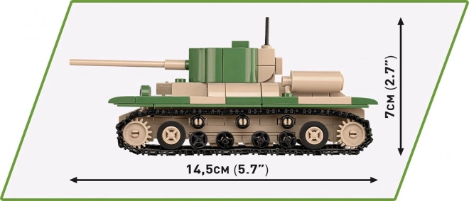 Cobi Bausatz Dreierpack Panzer