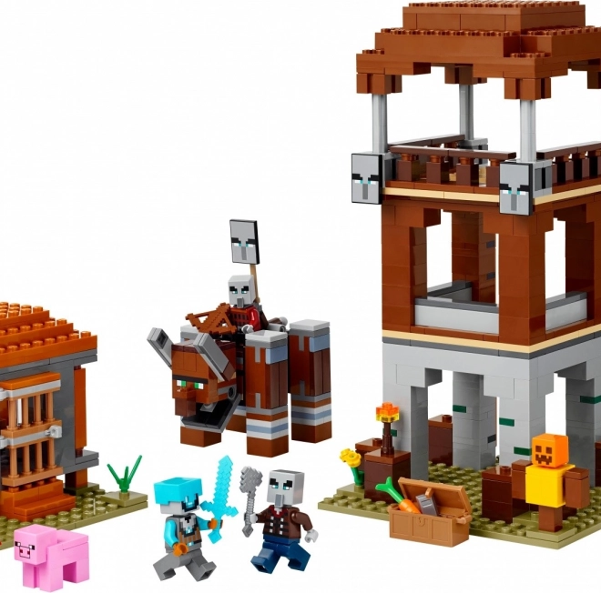 LEGO Minecraft Versteck der Plünderer und Verwüster