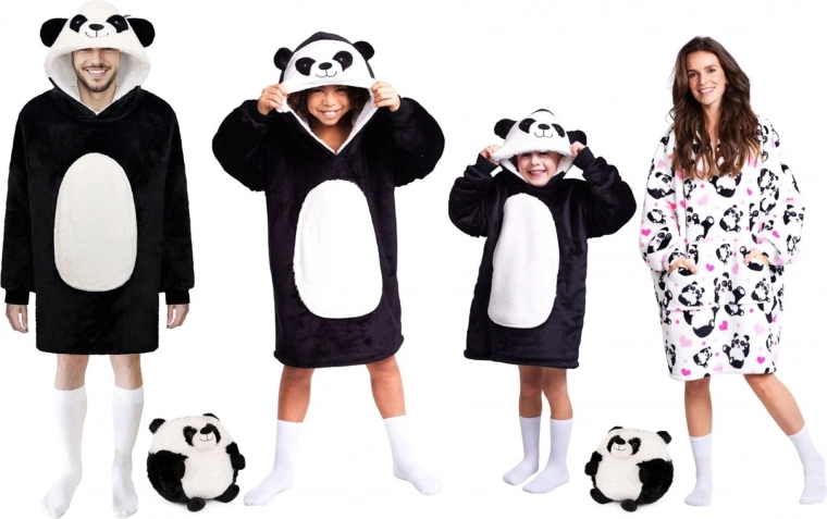 Praktischer Oversize-Schnitt mit Kapuze