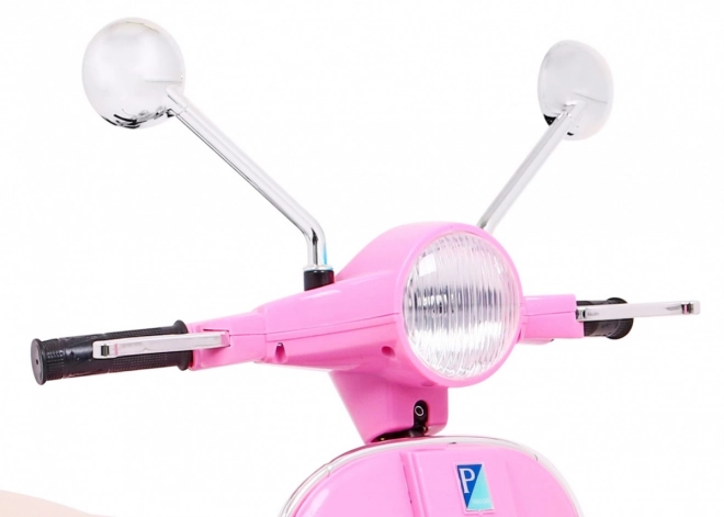 Elektrischer Kinderroller Vespa Rosa