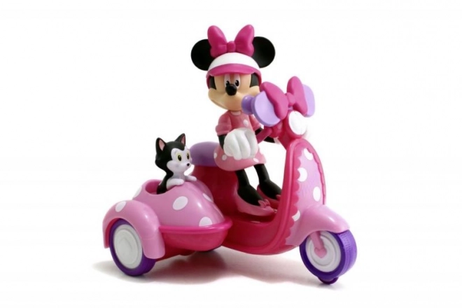 Minnie Scooter mit Seitenwagen und Figur