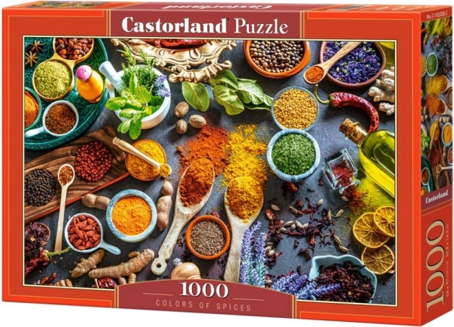 Castorland Puzzle Farben der Gewürze 1000 Teile