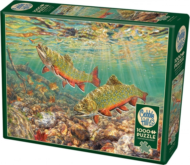 Puzzle Bachforelle 1000 Teile