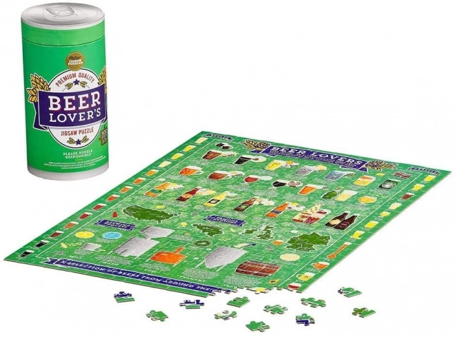 Ridley's Games Puzzle für Bierliebhaber, 500 Teile