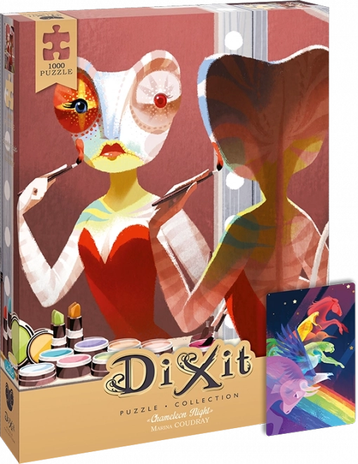 Dixit Puzzle: Chamäleon Nacht