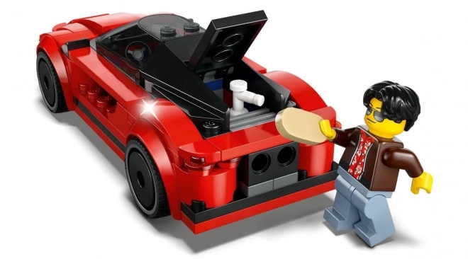 Lego Stadt Roter Sportwagen