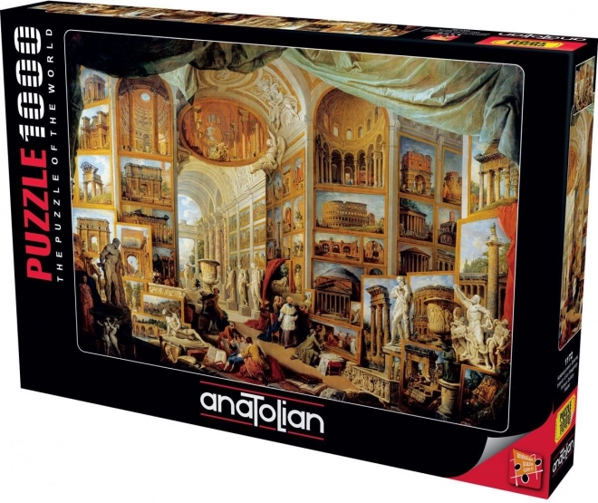 Puzzle Interieur imaginäre Bildgalerie 1000 Teile