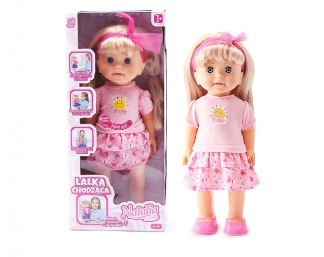 Laufende Puppe Natalia 40 cm