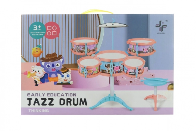 Tier-Drum-Set für Kinder