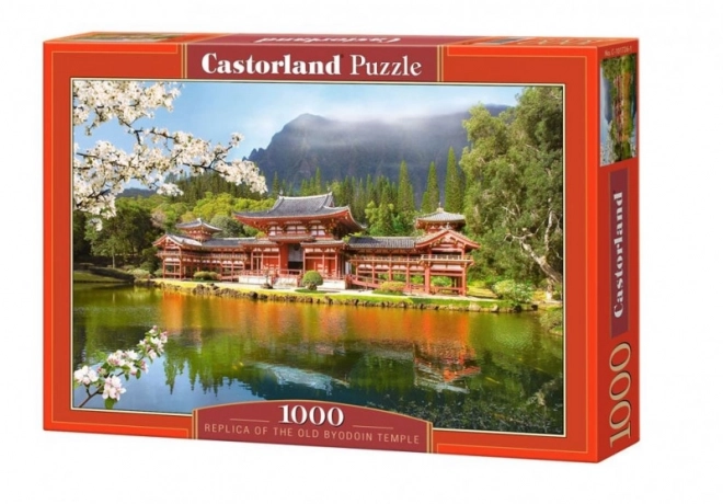 Puzzle 1000 Teile. Replik des alten Tempels Byodoin