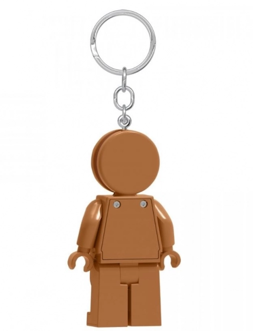 LEGO Schlüsselanhänger Lebkuchenmännchen mit LED-Lampe