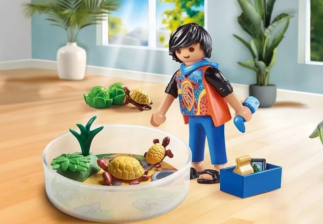 Playmobil Terrarium mit Schildkröten Spielfigurenset