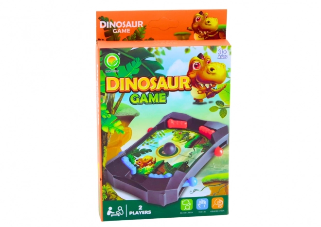 Mini Geschicklichkeitsspiel Dino Ball Schwarz