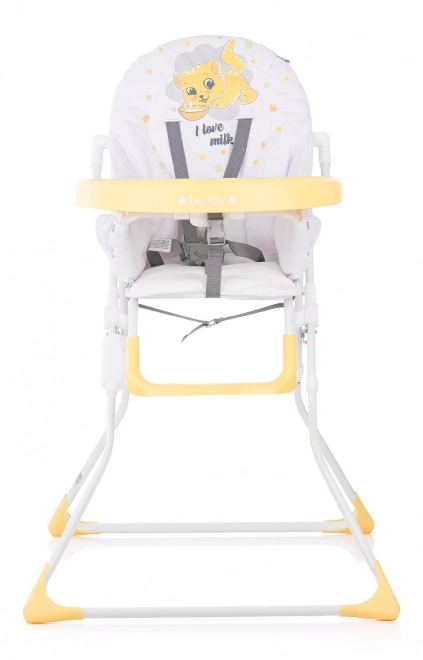 Chipolino Hochstuhl Teddy Blush – Banane