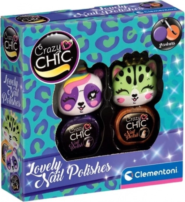 Clementoni Crazy Chic Beauty: Nagellack Set