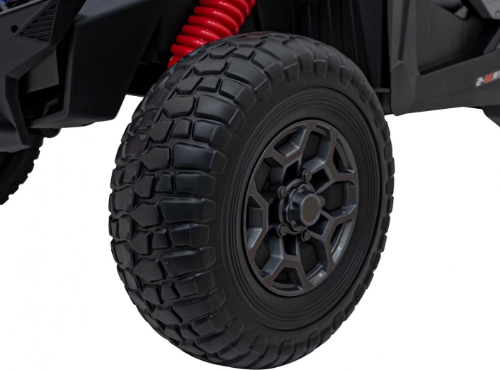 Große EVA-Räder für stabile Geländefahrten