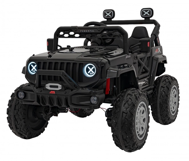 Schwarzes elektrisches Kinder-Geländewagen