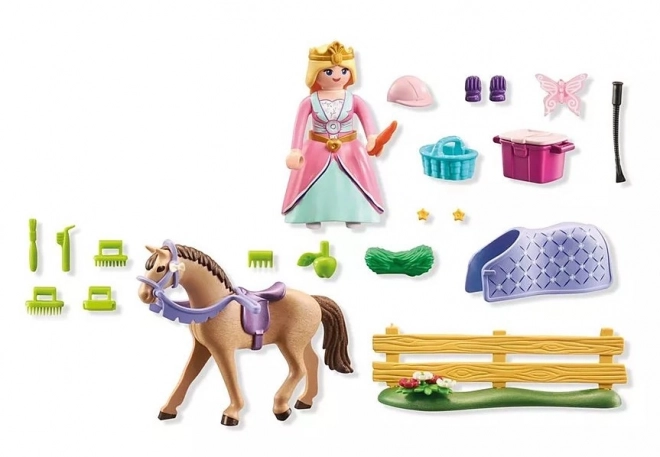 Prinzessin und Pferd Spielset