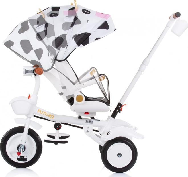 Chipolino Futuro 2-in-1 Kindertrike mit Verdeck Kuh