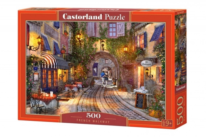 Puzzle 500 Teile - Französischer Gehweg