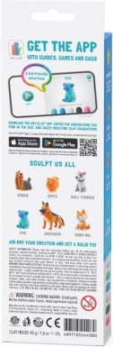 Knetmasse Hey Clay Figur Mops Hund