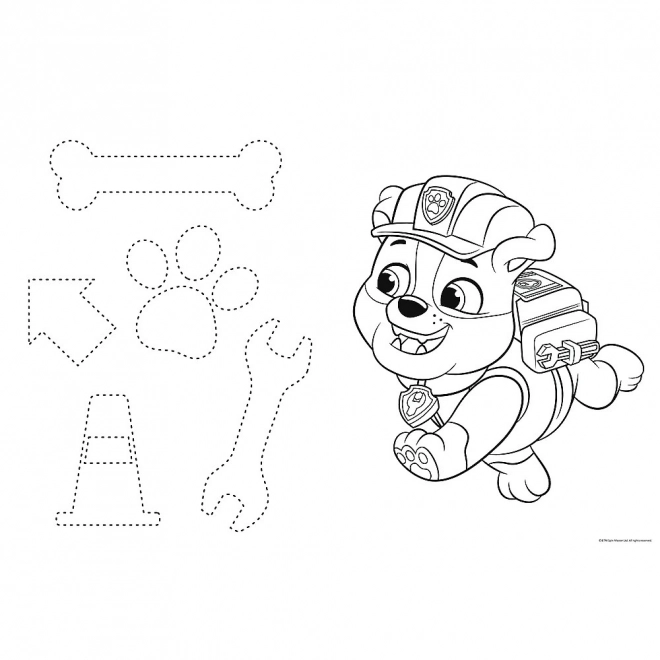 Paw Patrol Superriese Doppelseitiges Puzzle