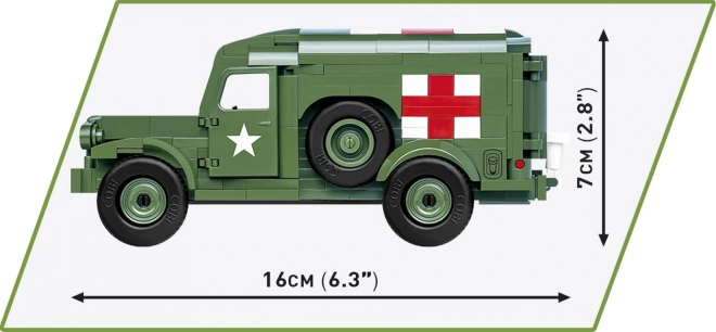 Konstruktionsspielzeug Zweiter Weltkrieg 1942 Ambulance
