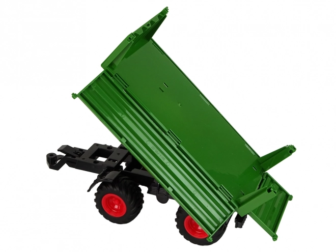 Ferngesteuerter Traktor mit Anhänger