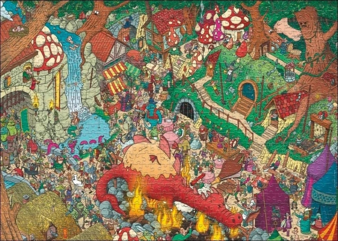 Heye Puzzle Fantasy-Welt 1000 Teile