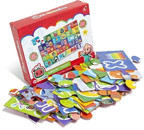 Cocomelon Alphabet Puzzle Bodenmatte