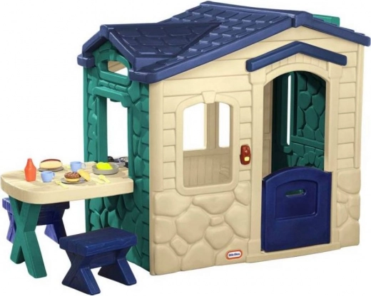 Kinderhaus mit Veranda und Glocke von Little Tikes