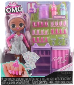Puppe L.O.L. Surprise O.M.G. Sweet Nails Kitty K Café