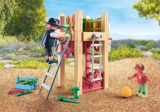 Leben in der Stadt Playmobil: Frau Tischler bei der Arbeit