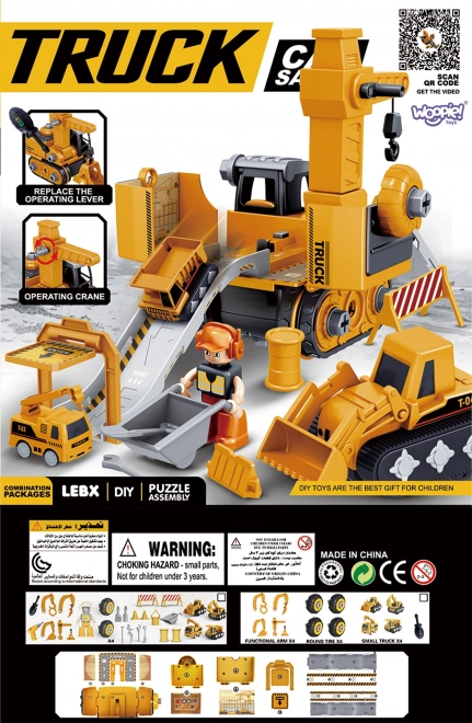 Mega Baustelle 5-in-1 Set zum Schrauben XXL