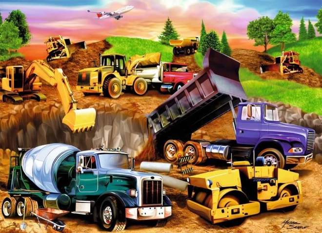 Ravensburger Puzzle Baustelle 60 Teile