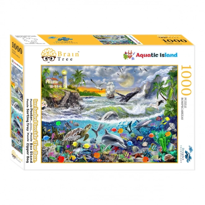 Puzzle Inselbucht von Brain Tree 1000 Stücke