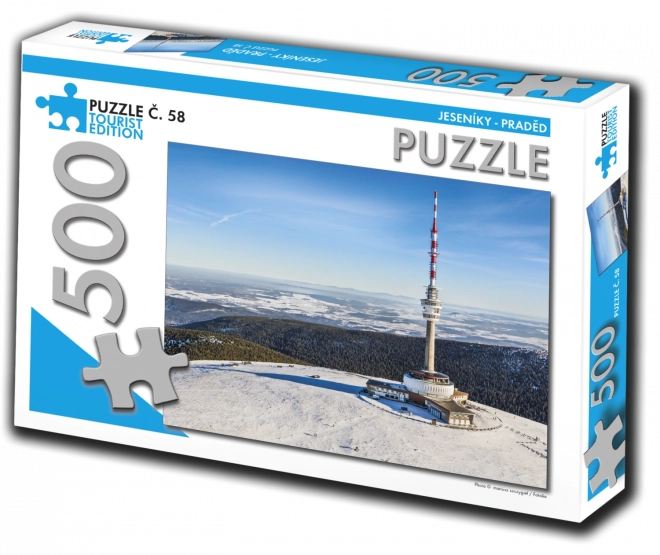 Puzzle Jeseníky, Praděd 500 Teile