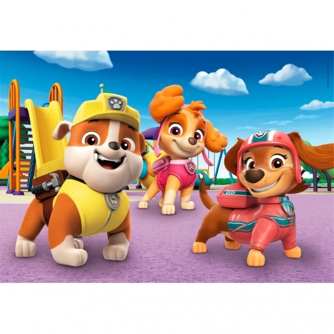 Puzzle Paw Patrol SuperColor Collection für Kinder