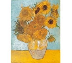 Puzzle 1000 Teile Museum - Van Gogh Sonnenblumen