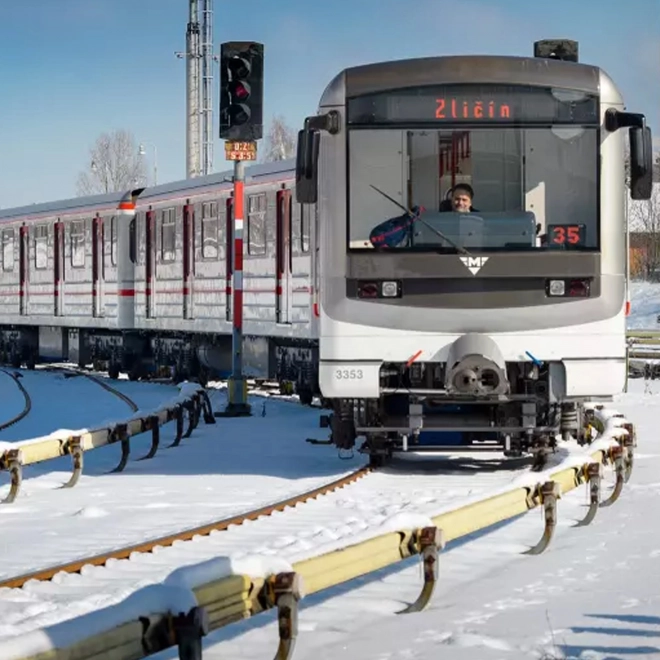 Prager U-Bahn Spielzeug Metropolit