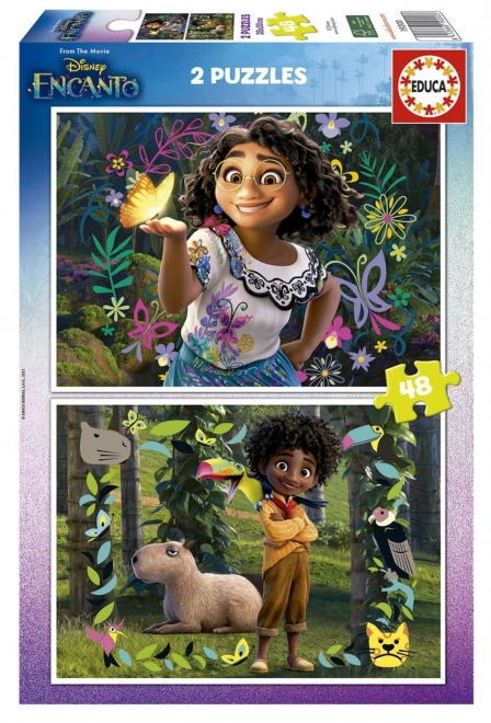 Puzzle Encanto 2x48 Teile