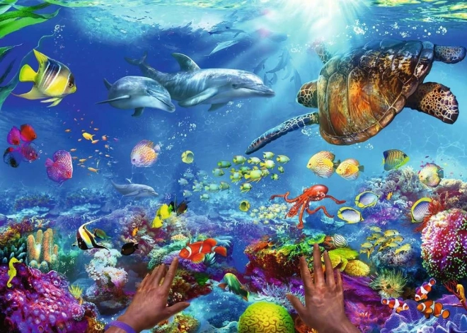 Puzzle Ravensburger Schnorcheln 1000 Teile