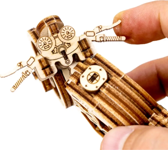 3D-Holzpuzzle Moto Racer