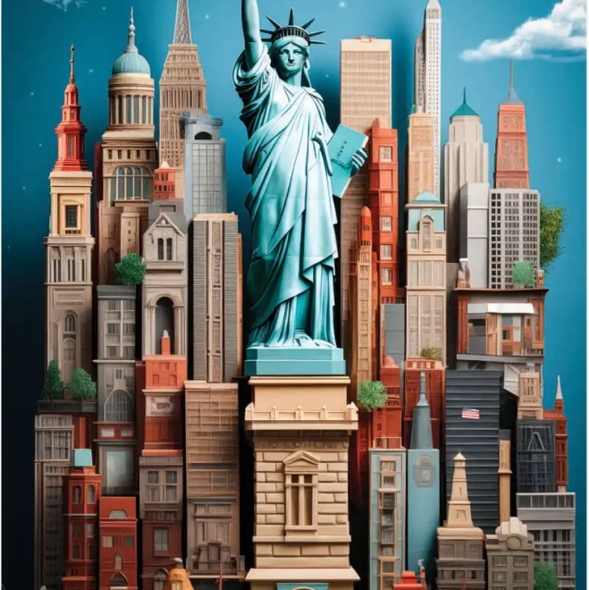 Puzzle New York 1500 Teile