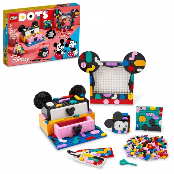 Lego DOTS Micky und Minnie Maus Schulset