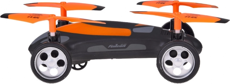 Zwei Freuden in einem: fährt und fliegt