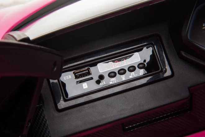 Lamborghini SIAN Kinderauto mit Batterie und Fernbedienung – Rosa