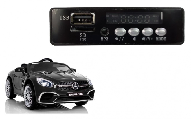 Musikpanel für das Auto Mercedes SL65 Akku