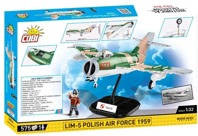 Bausatz Lim-5 Polnische Luftwaffe 1959